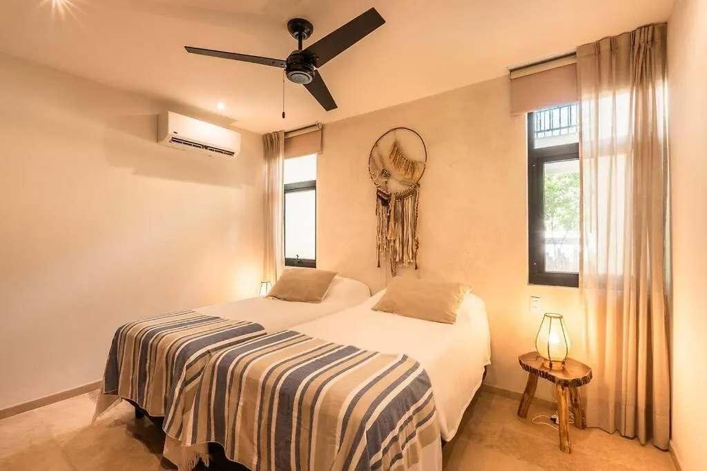 Beautiful & Brand New 2Br Gated Community Pool Apartment Tulum