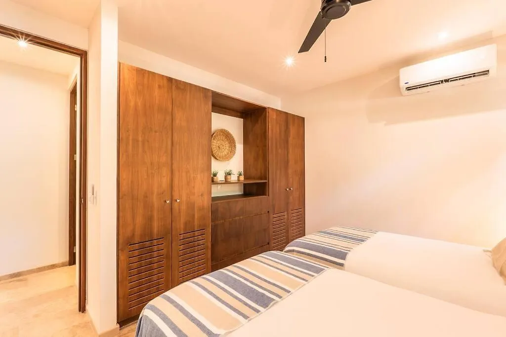 Beautiful & Brand New 2Br Gated Community Pool Apartment Tulum
