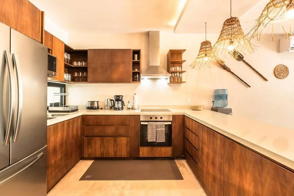 Beautiful & Brand New 2Br Gated Community Pool Apartment Tulum Mexico